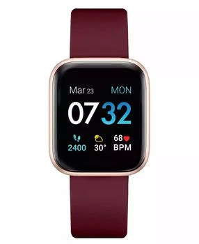 iTouch | Air 3 Unisex Heart Rate Merlot Strap Smart Watch,商家Macy's,价格¥698