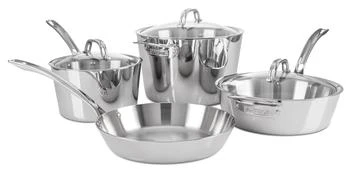 Viking | Viking Contemporary 3-Ply Stainless Steel 7 Piece Cookware Set,商家Premium Outlets,价格¥3277