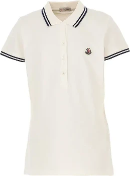 推荐MONCLER 男童白色棉质短袖POLO衫 8312105-8496F-034商品