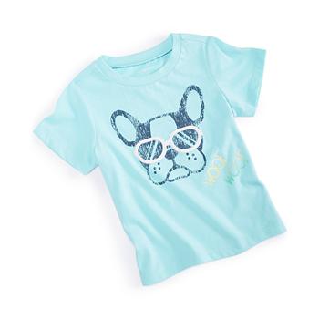 First Impressions | Baby Boys Dog Woof T-Shirt, Created for Macy's商品图片,
