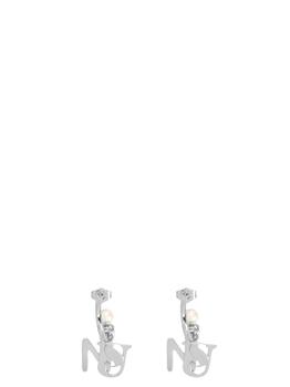 SUNNEI | Logo pearl earrings商品图片,6.5折×额外9折, 额外九折