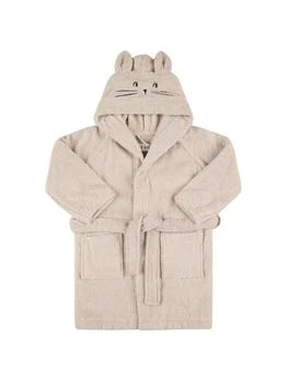 Liewood | Organic Cotton Hooded Bathrobe,商家LUISAVIAROMA,价格¥380