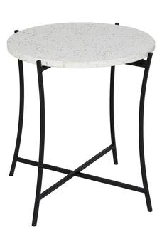 商品VIVIAN LUNE HOME | Black Terrazzo Accent Table,商家Nordstrom Rack,价格¥993图片