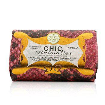 商品Chic Animalier Natural Soap - Wild Orchid, Red Tea Leaves & Tiare图片