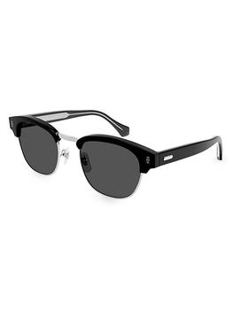 推荐Essentials Signature C 52MM Square Sunglasses商品