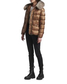 product Boed Slim Fur-Trim Hooded Puffer Jacket image