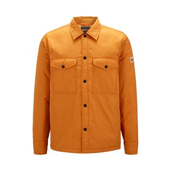 Hugo Boss | Water-repellent oversize-fit overshirt with rubberized logo商品图片,5折