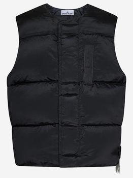Stone Island | Stone Island G1019 NYLON METAL IN ECONYL® REGENERATED NYLON DOWN Gilet商品图片,额外7.5折, 额外七五折