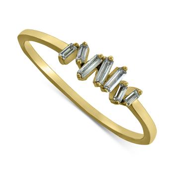 商品Cubic Zirconia Baguette Cluster Ring, Created for Macy's图片