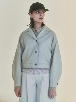 商品NOWANDTOMORROW | W Leather Cropped Jacket,商家W Concept,价格¥809图片