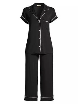 Eberjey | Gisele Cropped Pajama Set 