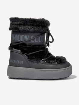 推荐Girls JTrack Faux Fur Snow Boots in Black商品