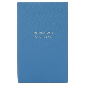 商品SMYTHSON | Smythson Inspirations And Ideas Panama Notebook in Nile Blue,商家Jomashop,价格¥287图片