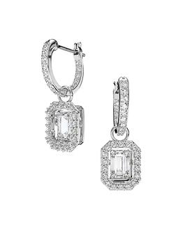 施华洛世奇耳钉评价, Swarovski | Millenia Rhodium-Plated & Crystal Drop Earrings商品图片 