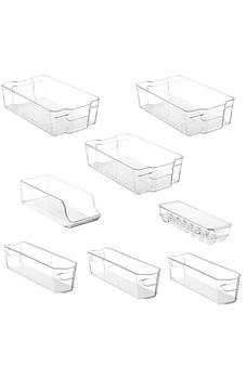 商品SORBUS | Clear 8-Piece Organizer Bin Set,商家Nordstrom Rack,价格¥341图片