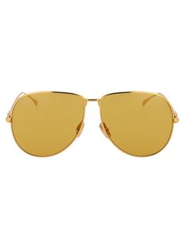 fendi眼镜价格, Fendi | Fendi Eyewear Aviator Frame Sunglasses商品图片 7.6折