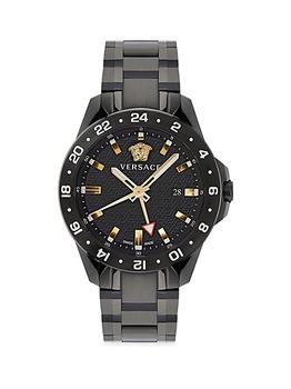 推荐Sport Tech GMT Matte Black Stainless Steel Watch商品