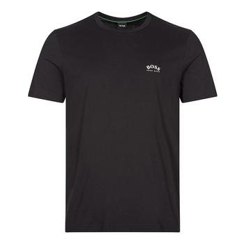 推荐BOSS Athleisure Curved T-Shirt - Black商品