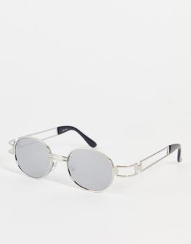 推荐Madein retro round sunglasses in black商品