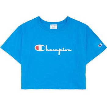 推荐Script Logo Crop T-Shirt - Deep Blue Water商品