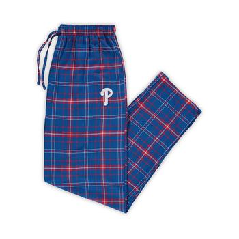 推荐Men's Royal, Red Philadelphia Phillies Big and Tall Team Flannel Pants商品