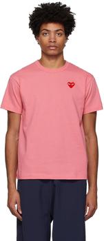 推荐Pink Heart Patch T-Shirt商品