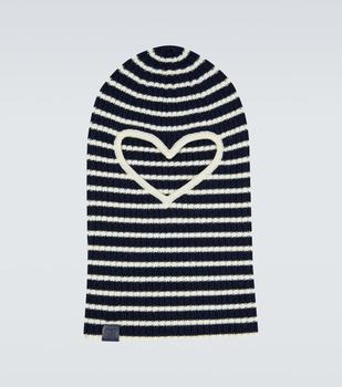 Loewe | Anagram羊毛条纹滑雪帽子商品图片,