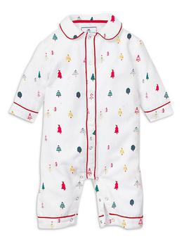 商品Petite Plume | Baby Boy's Merry Trees Romper,商家Saks Fifth Avenue,价格¥356图片