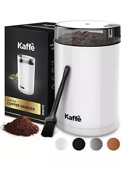 商品Kaffe | Electric Coffee Grinder - White ​- 3oz Cap. Easy On/Off w/ Cleaning Brush.,商家Belk,价格¥223图片