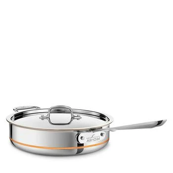 All-Clad | Copper Core 3 Quart Covered Sauté Pan,商家Bloomingdale's,价格¥2075