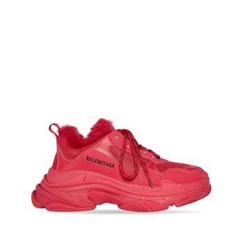 Balenciaga | Balenciaga Triple S Fur Sneakers,商家stork,价格¥2042