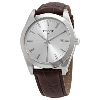 推荐Tissot Gentleman Quartz Silver Dial Mens Watch T127.410.16.031.01商品