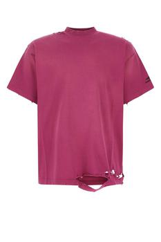 巴黎世家外套真假, Balenciaga | Balenciaga Distressed 3B Icon Oversized T-Shirt商品图片 8.6折