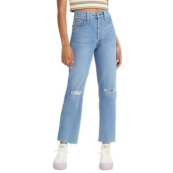 levis, Levi's | Women's Ribcage Straight Ankle Jeans in Short Length商品图片 5.7折起