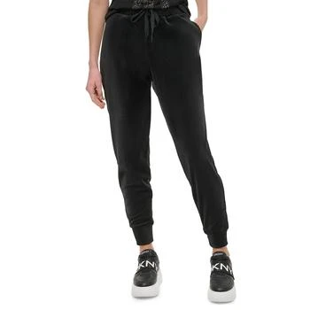 DKNY | Women's Velour Pull-On Cuffed Joggers,商家Macy's,价格¥317