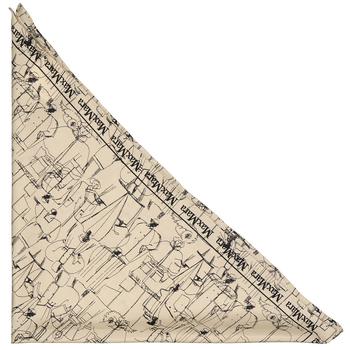 maxmara围巾是什么牌子, Max Mara | Foulard Poker Silk Scarf商品图片 5.1折