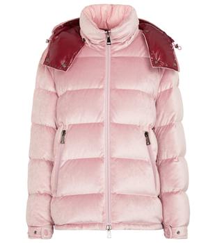 Moncler | Holostee quilted velvet jacket商品图片,