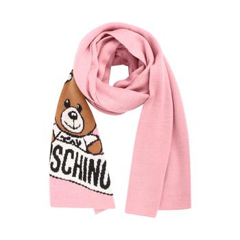 春装莫斯奇诺围巾, Moschino | 香港直邮moschino莫斯奇诺字母泰迪熊围巾215081416潮流时尚日常商品图片 额外8.2折, 额外八二折