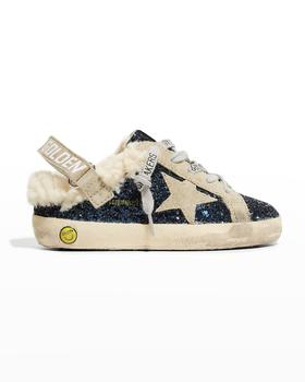 推荐Girl's Super Star Glitter Slide Sneakers, Toddler/Kids商品