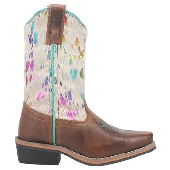 Dan Post Boots | Rumi Square Toe Cowboy Boots (Big Kid),商家SHOEBACCA,价格¥548