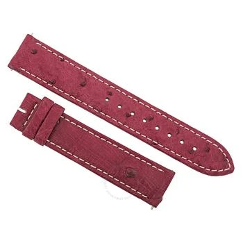 Hadley Roma | Matte Bougainvillea Ostrich Leather Strap,商家Jomashop,价格¥220