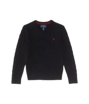 Ralph Lauren | Cable-Knit Cotton Sweater (Big Kids),商家Zappos,价格¥499