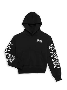 amiri卫衣精选, AMIRI | Little Boy's & Boy's Bones Hoodie商品图片 