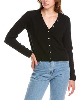 vince毛衣, Vince | Vince Shell Button Cashmere Cardigan商品图片 4.5折