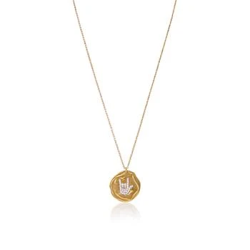 apm Monaco | 【瑕疵，氧化】APM Monaco Ladies Adjustable Hand Pendant Necklace 8.1折, 独家减免邮费