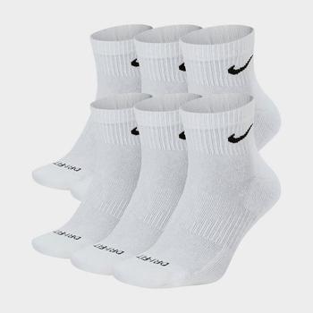 推荐Nike Everyday Plus Cushioned 6-Pack Quarter Training Socks商品