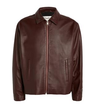 推荐Leather Bomber Jacket商品