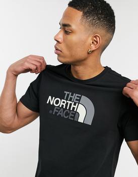 推荐The North Face Easy t-shirt in black商品