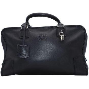 推荐Loewe Amazona Satchel Bag In Black Leather商品