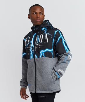 Reason Clothing | Lightning Bolt Hybrid Jacket With Hoodie商品图片,4.3折×额外8折, 额外八折